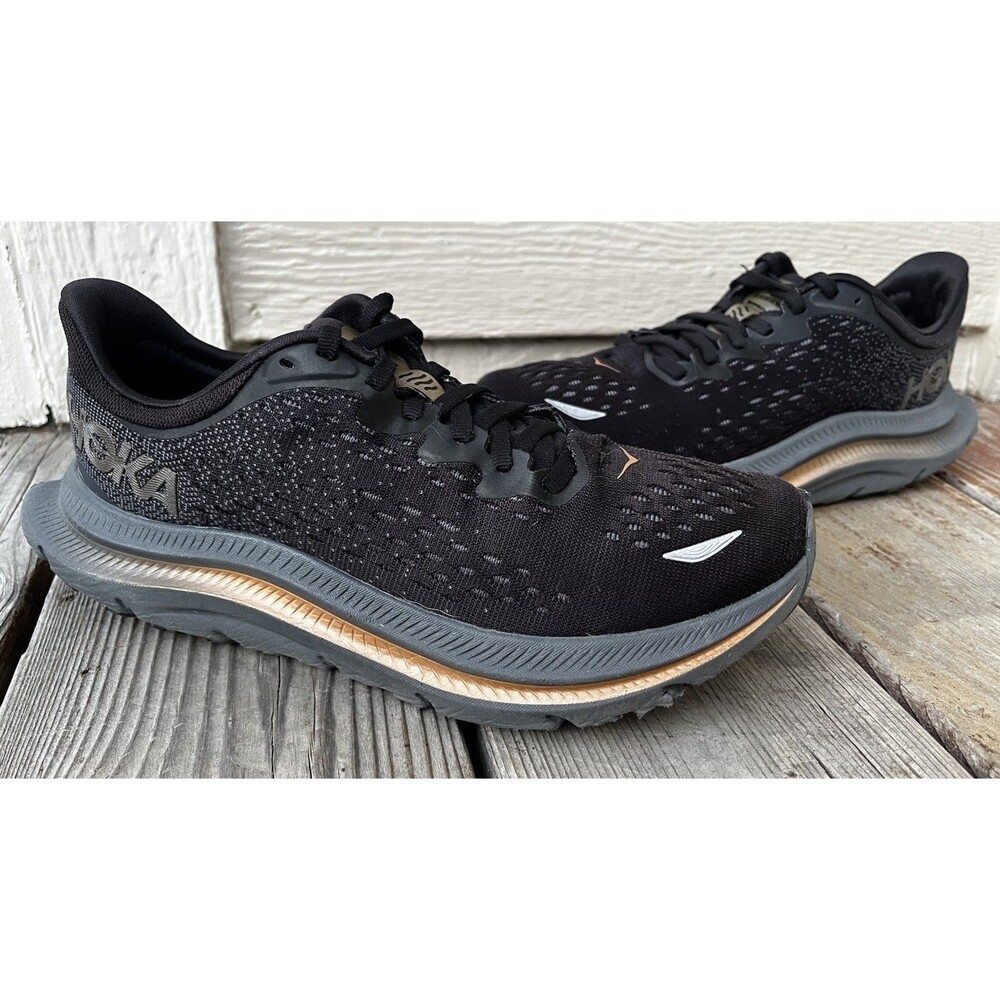 Hoka One One Kawana Women’s 6.5B Running Shoes Black/Copper